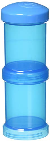 Twistshake 78024, Dosificador de Leche en Polvo, Azul, Pack de 2 x 100 ml