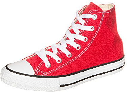 Converse Girl's Chuck Taylor All Star 2018 Seasonal High Top sneakers, 32 EU, Röd, 10.5 Big Kid