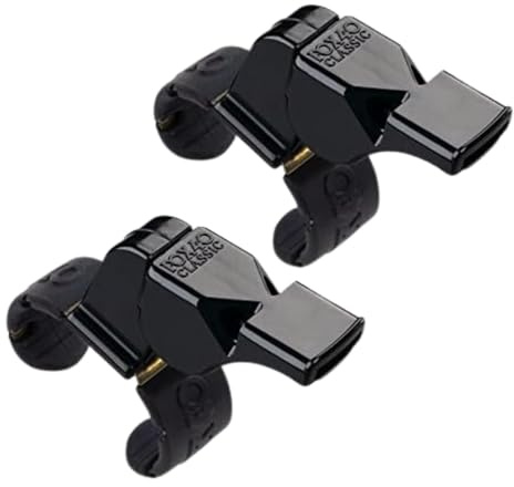FOX 40 Classic Finger Grip Whistle Hockey Soccer Referee Fingergrip (2-Pack)