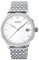 Dugena Herren-Armbanduhr 7090250 Sigma, Quarz, weißes Zifferblatt, Edelstahlgehäuse, Saphirglas, Edelstahlarmband, Doppelfaltdrückerschließe, 5 bar