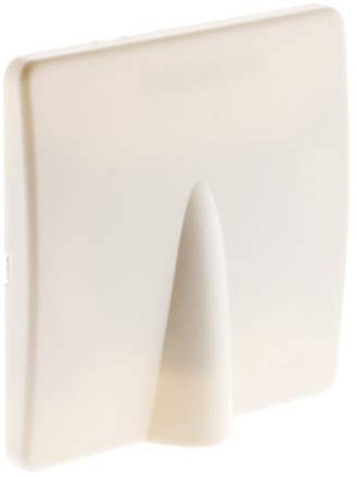 Zenitech Plaque Sortie de câble 16A vis + Griffes - Blanc - Diwone