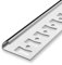 belopa Aspro Aluminium-Winkelabschlussprofil, 8mm, 2,5m, Silber