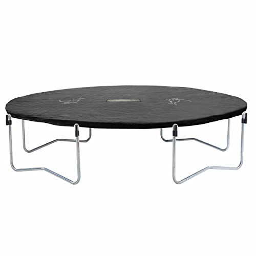 Kangui - Bâche de Protection pour Trampoline 360 en PVC Noir