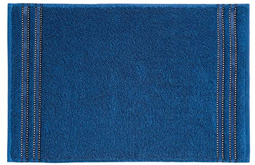 Vossen 1153250469 Cult de Luxe - Gästetuch, 30 x 50 cm, deep Blue