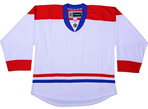 TronX DJ300 - Camiseta de juego de hockey sobre hielo, Senior