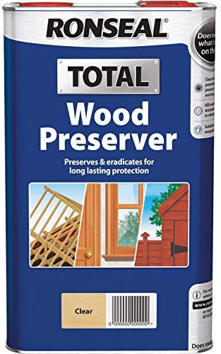RONSEAL RSLWPCL5L 5 Litre Total Wood Preserver - Clear