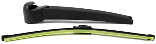 TarosTrade 244-0361-N-82518 Hinterer Scheibenwischerarm Und Blatt Set 350 Mm Für Fliessheck Hinten