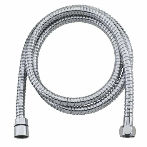 ROUSSEAU Flexible de douche 1,5m NF double agrafage en inox chrome
