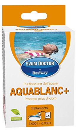 Bestway 59033 Acquablanc+ bustine per piscine