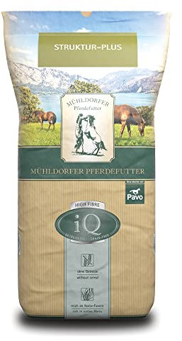 Mühldorfer iQ Struktur Plus - 15 kg - Kaum Getreidestärke - Strukturreich - Magenschonend