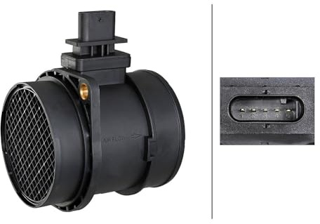 HELLA 8Et 009 149-201 Débitmètre De Masse D'Air - 5Pôle - Vissé