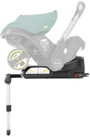 Doona+ Baby Car Seat Isofix Base - Isofix Installation Set with Extended Leg Support - Features Installation Indicator to Confirm The Car Seat is Safely Locked in Place - ONLY Compatible with Doona+