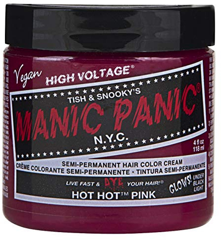 Manic Panic High Voltage® Classic Cream Formula Colour Hair Dye 118ml (Hot Hot™ Pink)