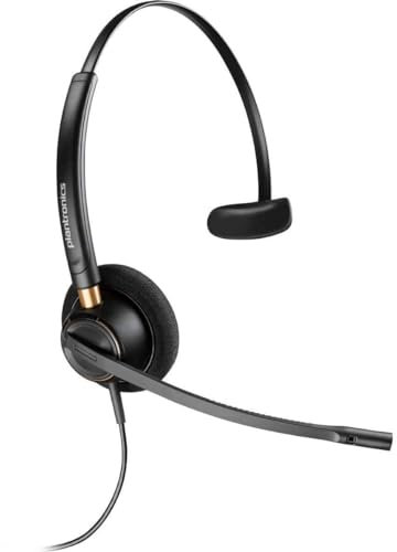Plantronics EncorePro HW510D Over-the-Head Monaural Headset with Noise Cancelling Microphone