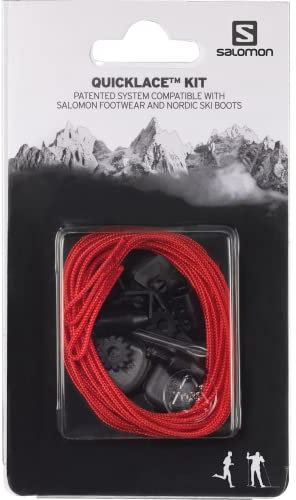 Salomon Quicklace Kit Piezas de recambio, Red, 42 2/3