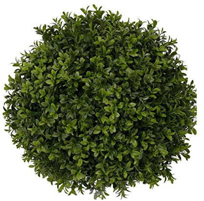 kunstpflanzen-discount.com Künstliche Buchskugel mit 40cm Durchmesser uv-beständig - Outdoor Buchsbaumkugel für Außen