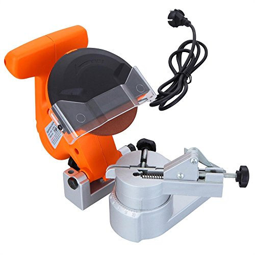 Affilacatene elettrico FUXTEC FX-KSF700 per tutte le comuni catene di seghe a catena 65 W 1,45 kg sicurezza di tensione rotativa del motore taglio pulito e senza bave