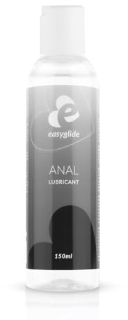 EasyGlide Lubricante Anal a Base de Agua - Lubricantes Sexuales Estimulantes - No Pegajoso, Apto para Preservativos y Seguro para Usar con Juguetes Sexuales - 150 ml