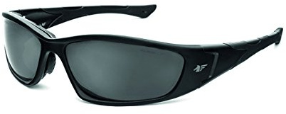 PEGASO 990.99.5305 990.01-Gafas Proteccion Gama Solar Sun Modelo F1 Lente PC Polarizada, Negro, L
