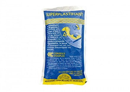 MATPRO Super plastifiant pour béton et mortier 5.5 Kg Incolore