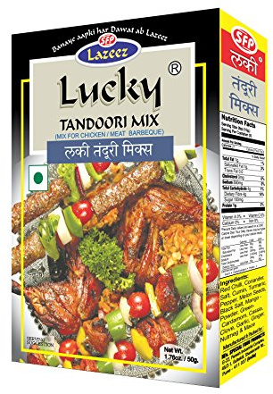 Lucky Tandoori Mezcla de especias 50 g (paquete de 3)