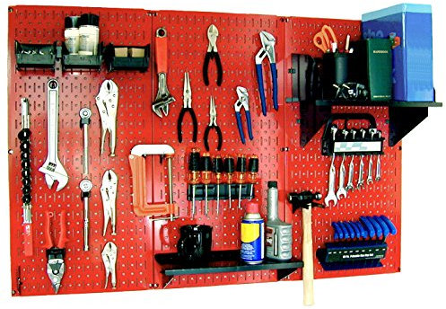 Wand Kontrolle 30-wrk-400wb Standard Werkbank Metall Stecktafel Werkzeug Organizer, 30-WRK-400RB