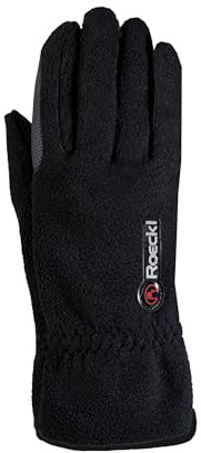 Roeckl Sports Reithandschuh Kairi, Kinder Winter Handschuh, Schwarz 5