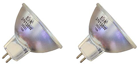 Donar 2pcs EKE/X 21V 150W Replacement Bulb Compatible with Nikon MK2 Fiber Optic NI15 SI-150 - Kinetic Instrument Sunlite II – Leica MZ6 - Lumina 1 FO-150 – Ritter MIDMARK 354