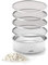 LACOR 4 AUSTAUSCHBARE MASCHE-SIEB 25 cm, 25X25X5 cm, Silber