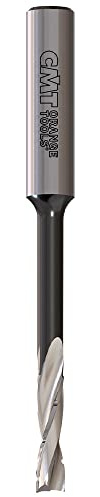 CMT 160.080.31 Punta a Taglienti Elicoidali per Mortasare con Rompitruciolo, Grigio
