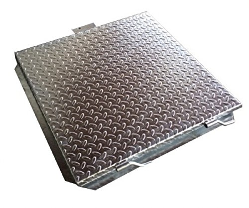 verzinkte massive Schachtabdeckung 50 x 50cm