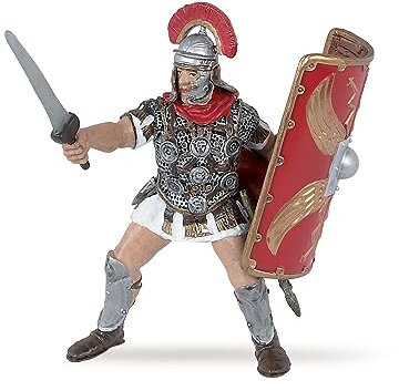 Papo -Dipinta a mano- figurina-La storia -Centurione romano-39801-Collezione-Adatto a bambini e bambine - A partire dai 3 anni di età