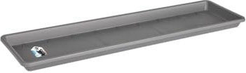 ELHO 500317142500 Balkonkasten Untersetzer barcelona, xl, 80 cm, grau