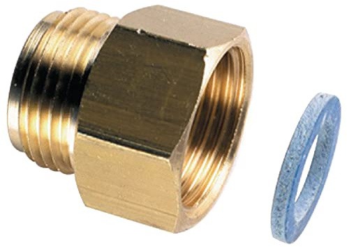 raccord gaz - droit - 1 pièce - femelle - 15 x 21 - mâle 20 x 150 - banides et debeaurain 0232012