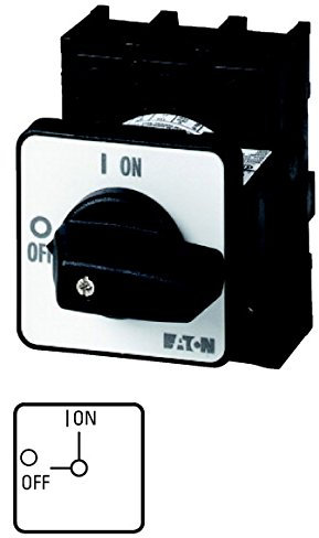 Eaton 004555 Ein-aus-Schalter, 3-polig + N, 32 A, not-aus-Funktion, Einbau