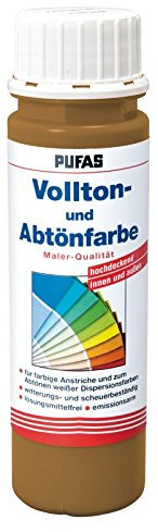 PUFAS Vollton- und Abtönfarben zigarre 0,25 Liter