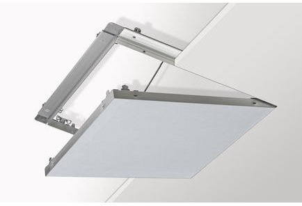 Knauf Revisionsklappe alutop REVO 12,5 mit 12,5 mm GKFI-Einlage 60 x 60 cm