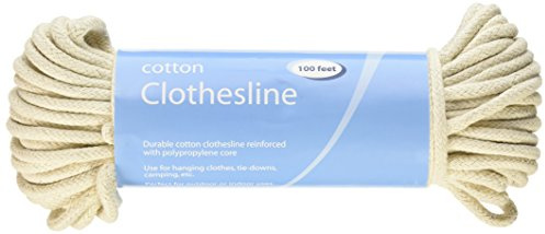 Whitmor 100-Foot Cotton Clothesline