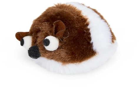 Petface Vibro Mouse Interactive Teaser Toy for Kittens & Cats (Pack of 1) | Soft Plush Material, Vibrating Action, Engages Hunting Instincts, Durable Design, Supervised Play Recommended
