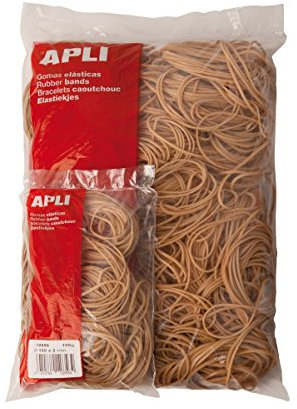 APLI 12864 - Gomillas elasticas apli 80 x 2 mm n 8 bolsa de 1000 gr