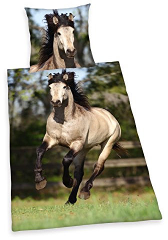 Herding Bettwäsche, Braun, 135 x 200 cm