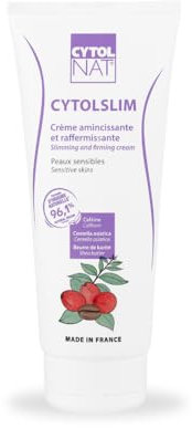 CYTOLNAT - Cytolslim Crème Anti-Cellulite, Amincissante et Raffermissante - Raffermit, Affine, Réduit l’Effet « Peau d’Orange » - Adapté aux Femmes Enceintes - Peaux Sensibles - Corps - 200 ml