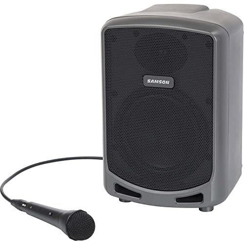 Samson Expedition Express+ - Sonido portátil (75 W, Bluetooth, con micrófono con Cable