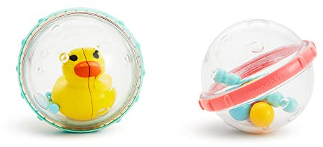 Munchkin Float and Play Bubbles Bath Toy | Baby Essentials | Bath Toys for Babies and Children | Baby Bath Toys and Shower Toys | 2 Pack