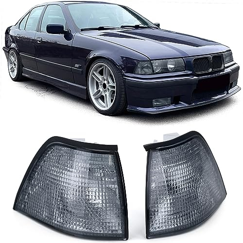 Blinker Schwarz Smoke passend für BMW 3er E36 Limousine Touring Compact 90-99