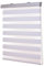 Ventanara® Doppelrollo Weiß Kassetten Duo Rollo Seitenzugrollo inklusive Montagematerial 160 x 220 cm