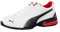 PUMA Herren Tazon 6 FM Low-Top Trainer, Puma White-Puma Black-Puma Silver, 44.5 EU