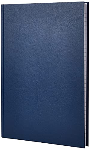 Q-Connect Feint Ruled Manuscript Book A4 96 Sheet A4 Blue K00060