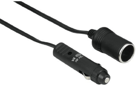 Hama KFZ Verlängerungskabel für Zigarettenanzünder (6m, 12-24V geeignet, LKW, max. 8A Sicherung) [Amazon Frustfreie Verpackung]