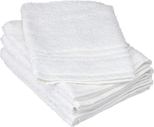 De Witte Lietaer 6 Waschlappen Hotel, Baumwolle, weiß, 15x22 cm, 6